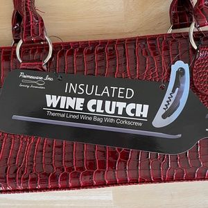 Wine Clutch Bag  - Insulated